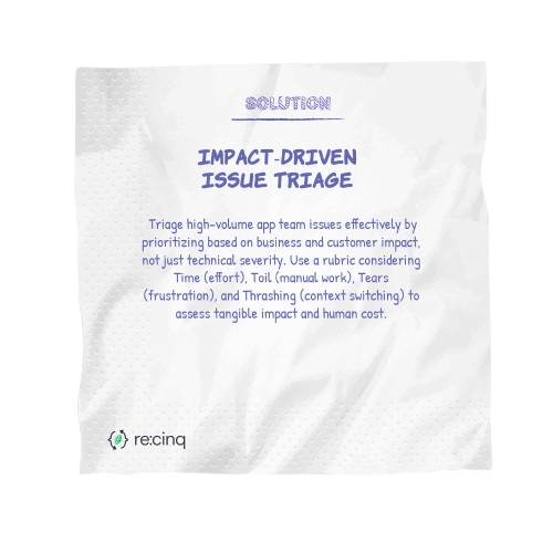 Impact-Driven Issue Triage (Back)